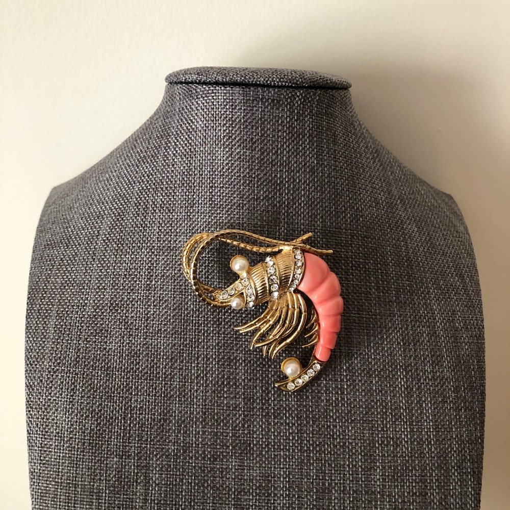 Vintage Hattie Carnegie Lobster brooch